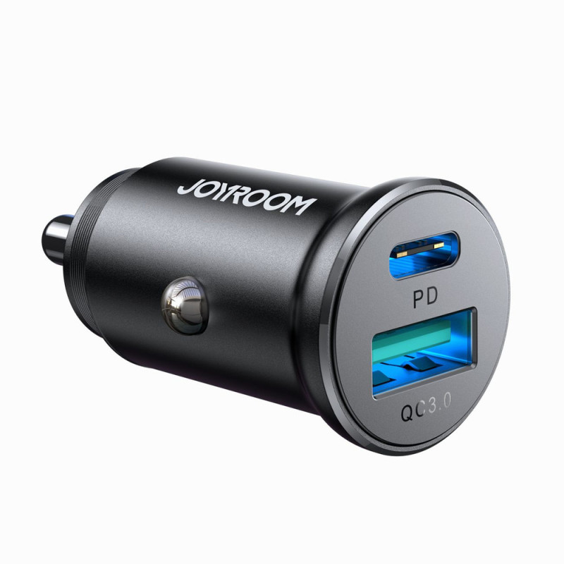 Nabíječka do auta Joyroom JR-CCN05 30W pro 2 zařízení - černá