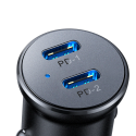Joyroom JR-CCN06 30W 2× USB-C do auta – černá