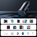 Joyroom JR-CCN06 30W 2× USB-C do auta – černá