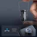 Joyroom JR-CCN06 30W 2× USB-C do auta – černá