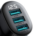 Joyroom JR-CCD03 3.4A nabíječka do auta 3x USB-A černá