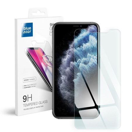 BLUE STAR Ochranné sklo 2.5D STANDARD 0.3mm pro iPhone XS Max/11 Pro Max, čiré