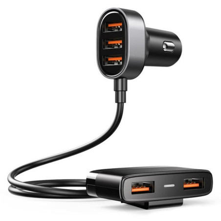 Nabíječka do auta Joyroom JR-CL03 5× USB 6.2A černá