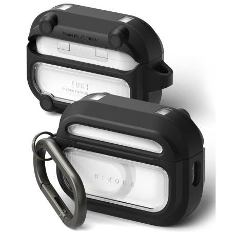 Ringke UX Magnetic Magsafe pro AirPods Pro 3 - black/clear