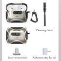 Pouzdro ESR CYBER FLICKLOCK pro AirPods Pro 3 - titanium