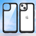 AG PREMIUM Outer Space Case Pevné pouzdro pro iPhone 14 Plus s gelovým rámečkem černé
