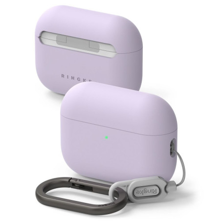 Pouzdro Ringke Silicone pro AirPods Pro 3 – light purple