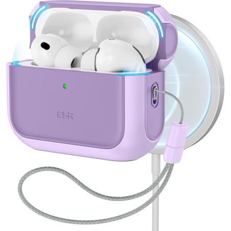 Kryt ESR ORBIT HALOLOCK Magsafe pro AirPods Pro 3 fialová