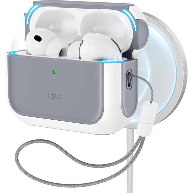 Kryt ESR ORBIT HALOLOCK MAGSAFE APPLE AIRPODS PRO 3 pro Apple AirPods Pro 3 - bílá