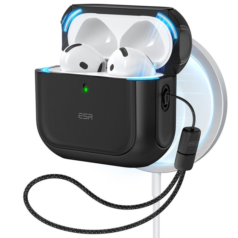 Ochranné pouzdro ESR ORBIT HALOLOCK MAGSAFE pro Apple AirPods 4 - černé