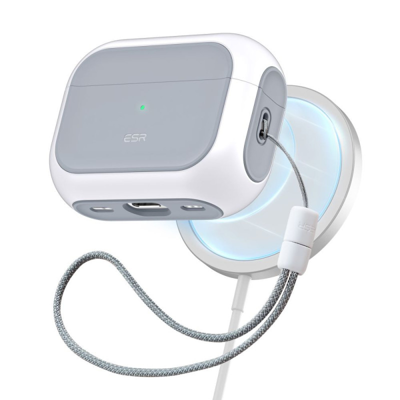 Kryt ESR ORBIT HALOLOCK MAGSAFE pro Apple AirPods Pro 1 / 2 - white