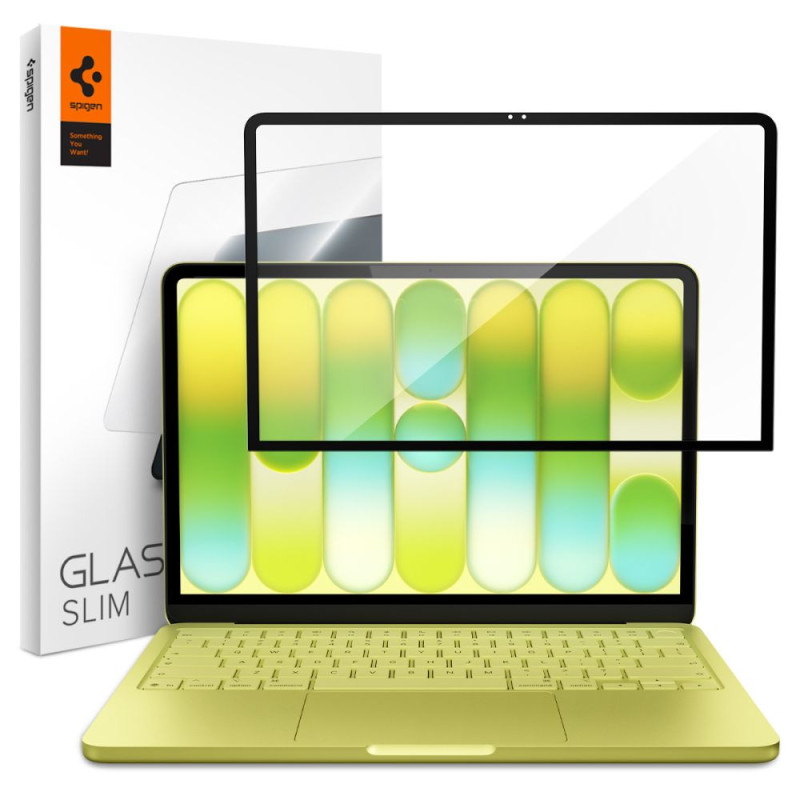 Ochranné sklo Spigen GLAS.TR SLIM FC MACBOOK NEO 13 2026 pro MacBook - black