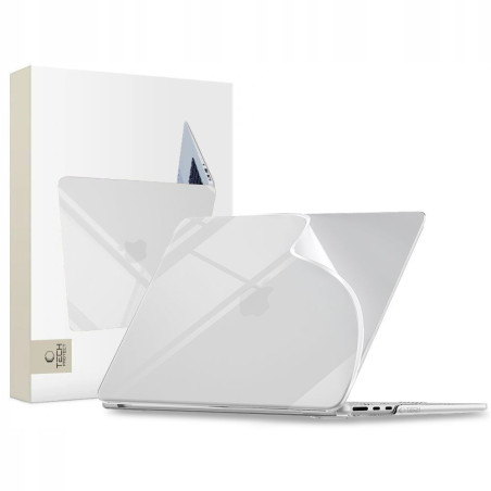 Tech-Protect SOFTSHELL pro MacBook Air 15" M2–M5 - crystal clear