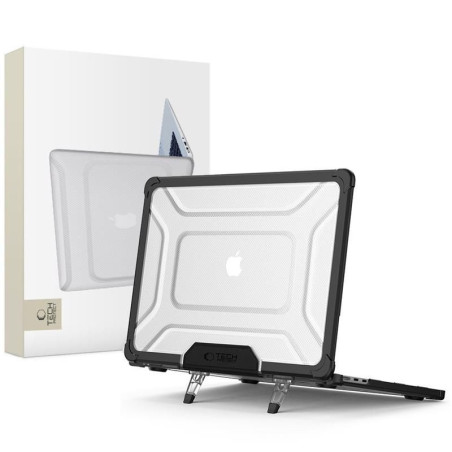 TECH-PROTECT SMARTSHELL PRO kryt pro MacBook Air 13 (M2-M5) - black/cl