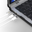 TECH-PROTECT SMARTSHELL PRO kryt pro MacBook Air 13 (M2-M5) - black/cl