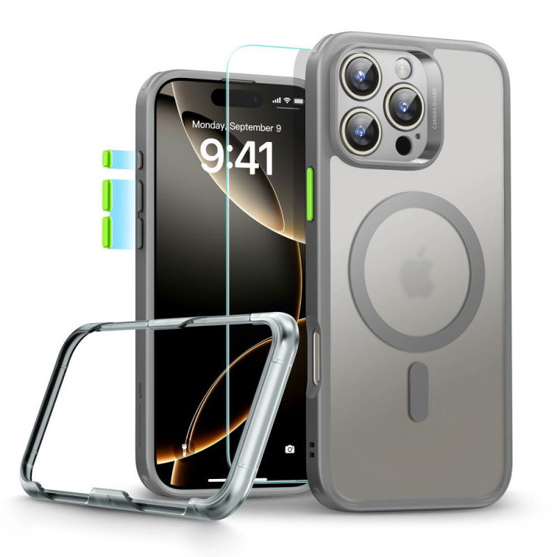 Kryt ESR CLASSIC PRO SET HALOLOCK MAGSAFE pro iPhone 16 Pro Max - frosted grey