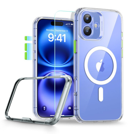 Kryt ESR CLASSIC PRO SET HALOLOCK MagSafe iPhone 16 - clear