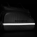 Brašna na kolo Rockbros A6-6 na nosič o objemu 35 l s rozšiřitelnými kapsami - černá