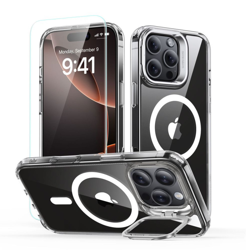 Kryt ESR CLASSIC HYBRID KICKSTAND HALOLOCK MAGSAFE pro iPhone 16 PRO - clear