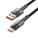 Kabel Tech-Protect ULTRABOOST USB-C 66W/6A 2m šedý