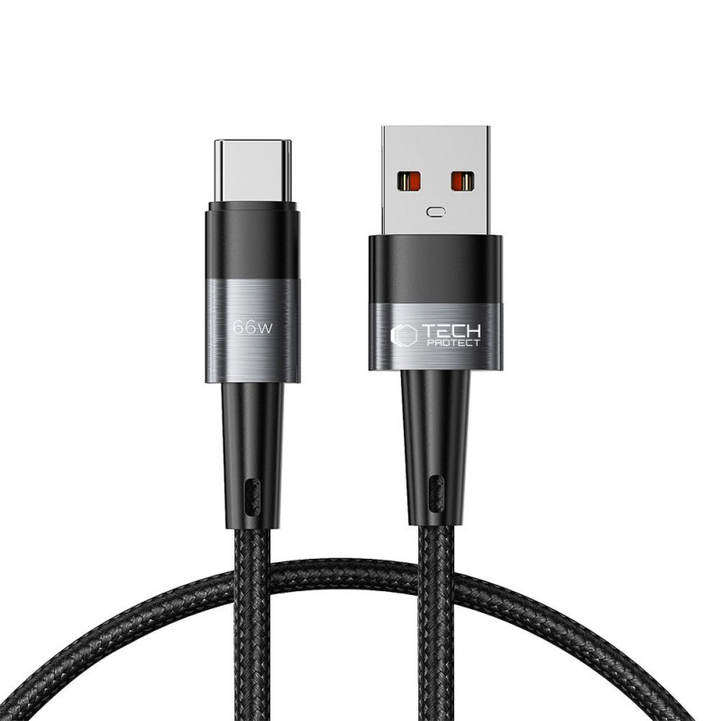 Kabel Tech-Protect ULTRABOOST pro zařízení se vstupem USB-C - šedý
