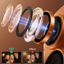 Ochranné sklo ESR ARMO na fotoaparát pro iPhone – orange