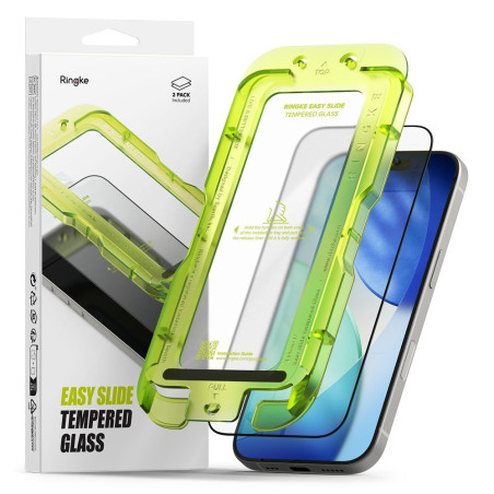 Ochranné sklo Ringke EASY SLIDE 2-PACK iPhone 17 black