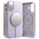 Kryt Ringke SILICONE MAGNETIC MAGSAFE pro iPhone 17 - light purple