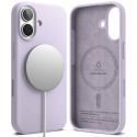 Kryt Ringke SILICONE MAGNETIC MAGSAFE pro iPhone 17 - light purple