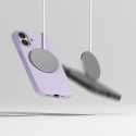 Kryt Ringke SILICONE MAGNETIC MAGSAFE pro iPhone 17 - light purple