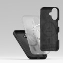 Kryt Ringke SILICONE MAGNETIC MAGSAFE iPhone 17 - black