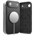 Kryt Ringke SILICONE MAGNETIC MAGSAFE pro iPhone Air - black
