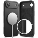Kryt Ringke SILICONE MAGNETIC MAGSAFE pro iPhone Air - black