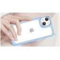 AG PREMIUM Outer Space Case Pevné pouzdro pro iPhone 14 Plus s gelovým rámečkem modré