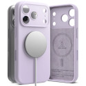 Kryt Ringke SILICONE MAGNETIC Magsafe iPhone 17 Pro light purple