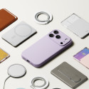 Kryt Ringke SILICONE MAGNETIC Magsafe iPhone 17 Pro light purple