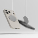 Kryt Ringke SILICONE MAGNETIC MAGSAFE pro iPhone 17 Pro - stone