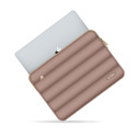 Brašna na notebook 13-14“ Tech-Protect Puffy - hnědá