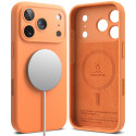 Kryt Ringke SILICONE MAGNETIC Magsafe iPhone 17 Pro Max - tangerine