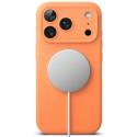 Kryt Ringke SILICONE MAGNETIC Magsafe iPhone 17 Pro Max - tangerine