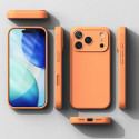 Kryt Ringke SILICONE MAGNETIC Magsafe iPhone 17 Pro Max - tangerine