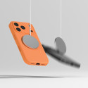Kryt Ringke SILICONE MAGNETIC Magsafe iPhone 17 Pro Max - tangerine