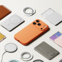 Kryt Ringke SILICONE MAGNETIC Magsafe iPhone 17 Pro Max - tangerine