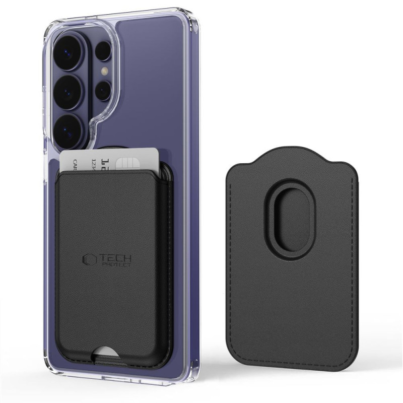 Držák Tech-Protect CH02 MAGWALLET MAGSAFE univerzální magnetický pro karty - černá