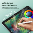 Ochranná fólie Dux Ducis Naad Paperlike matná pro iPad Air 13" (2024/2025) - s černým rámečkem