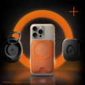 Držák na karty Spigen VALENTINUS MAGFIT+ MagSafe - metallic orange