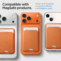 Držák Spigen VALENTINUS MagSafe na kartu - metallic orange