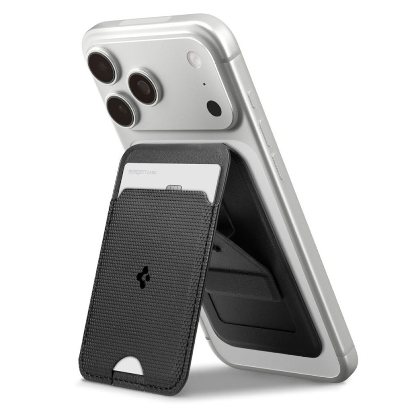 Držák Stojánek Spigen S314-1 SLIM FOLD TRIPOD pro smartphone MagSafe - black