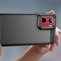 Kryt Tech-Protect TPUCARBON Motorola Moto G05 / E15 - černá