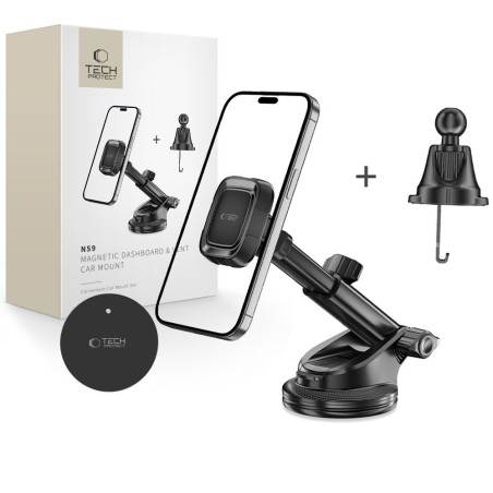 Držák do auta Tech-Protect N59 magnetický – černý